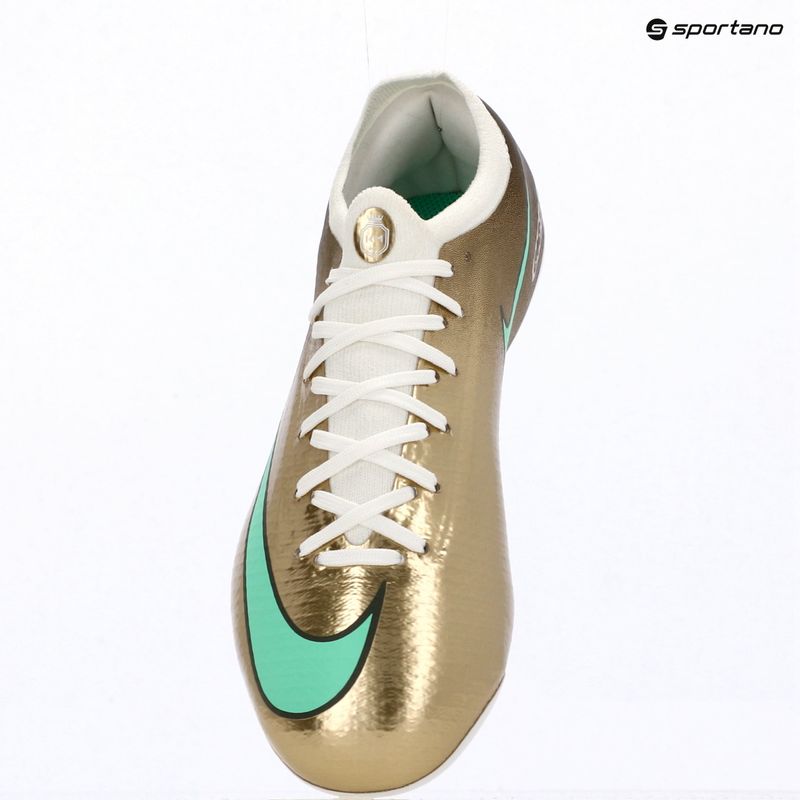 Dětské kopačky Nike Jr. Vapor 17 Pro "Kylian Mbappé" Metallic Gold/Green Glow 9