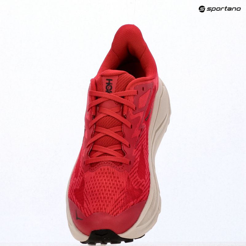 Pánské běžecké boty HOKA Challenger 8 red agate/river rock grey 8