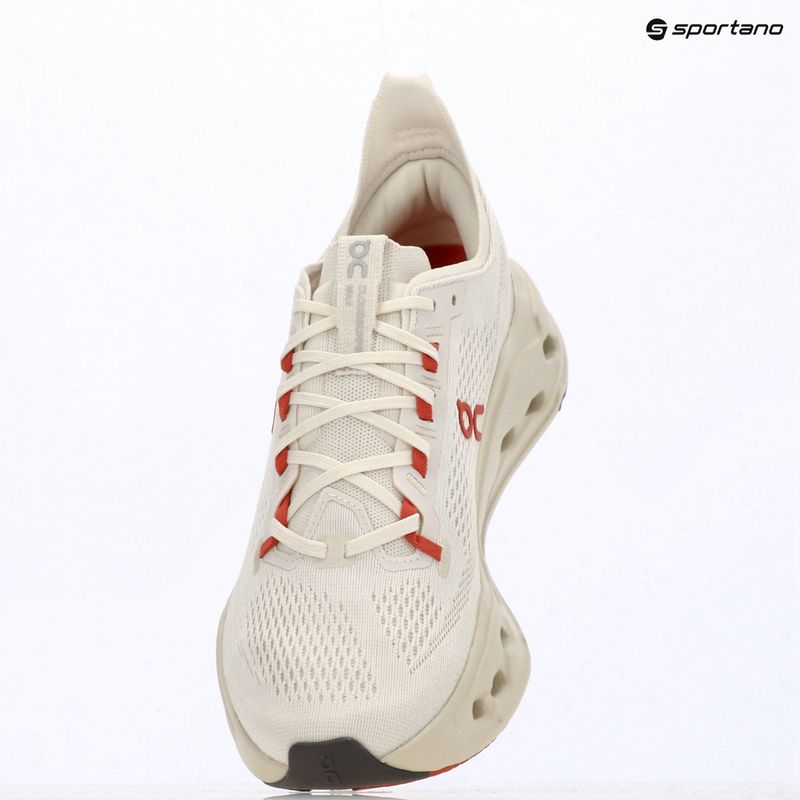 Pánské běžecké boty On Cloudsurfer Max ivory/dustrose 8