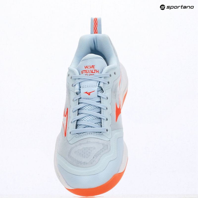 Dámské házenkářské boty Mizuno Wave Stealth Elite blue finch/white 15