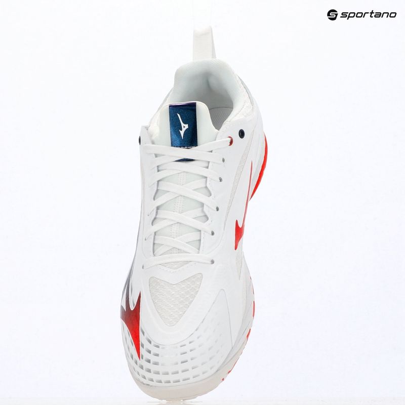 Pánské tenisové boty Mizuno Wave Drive Neo 4 white/insignia blue/orange 13