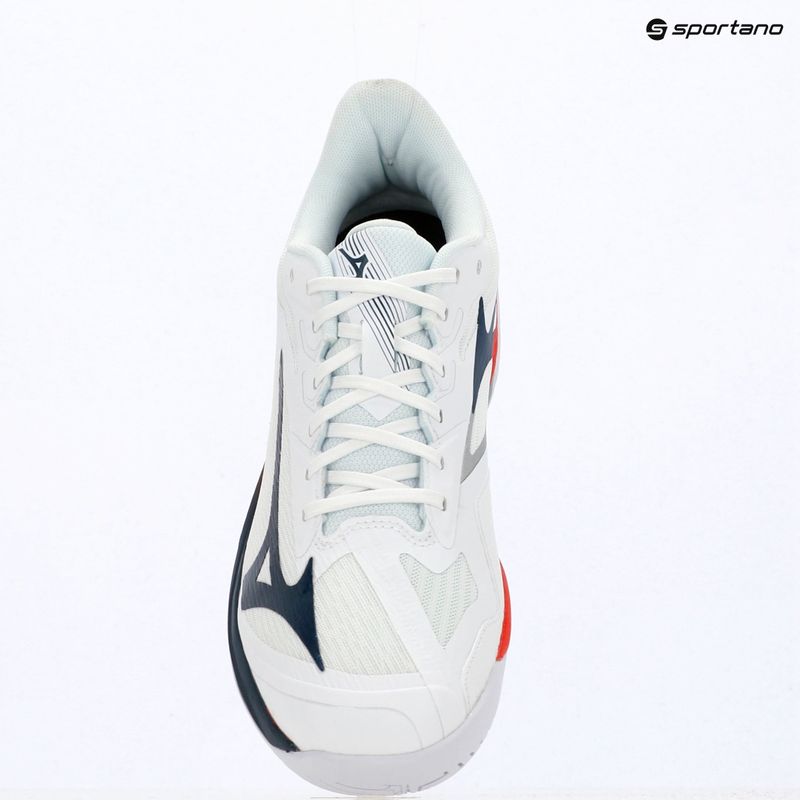 Pánské tenisové boty Mizuno Wave Exceed Court AC white/insignia blue/orange 14