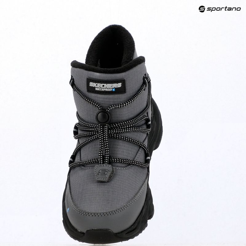Dětské zimní boty SKECHERS Turbo Tread Storm Glider gray 8