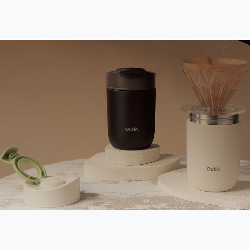 Termohrnek OutIn Travel Tumbler 350 ml terra brown 5