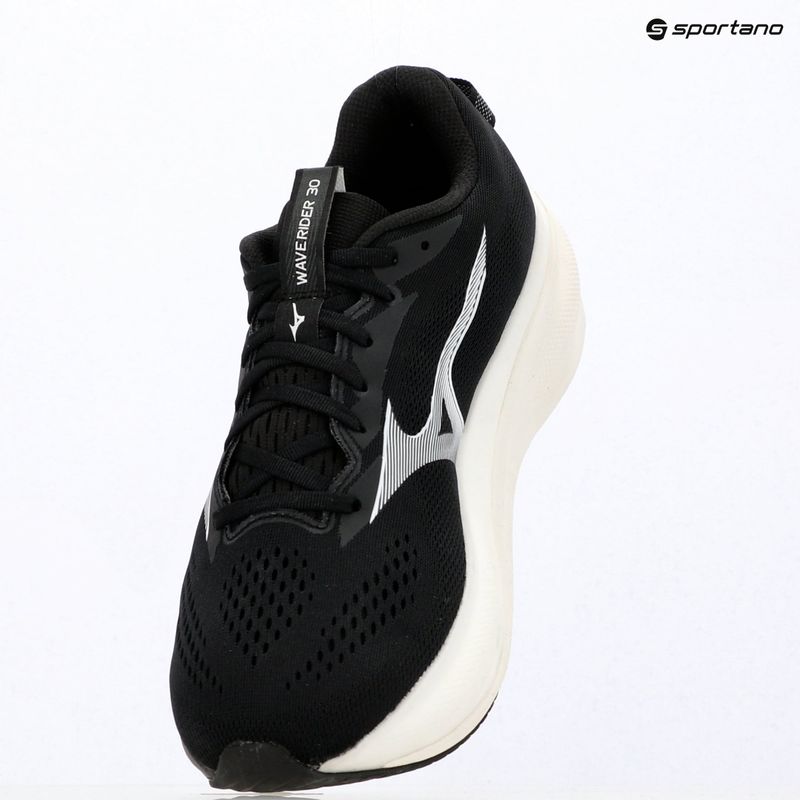 Pánské běžecké boty Mizuno Wave Rider 30 2E black/white 15