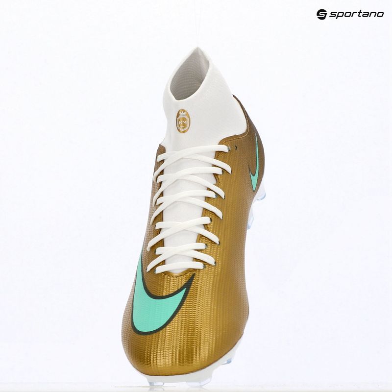 Pánské kopačky Nike Mercurial Superfly 11 Academy "Kylian Mbappé" metallic gold/green glow 17