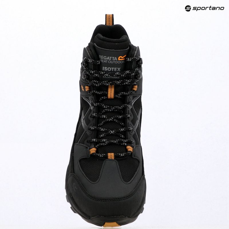 Pánské trekové boty REGATTA Samaris III black/ash/wood 18