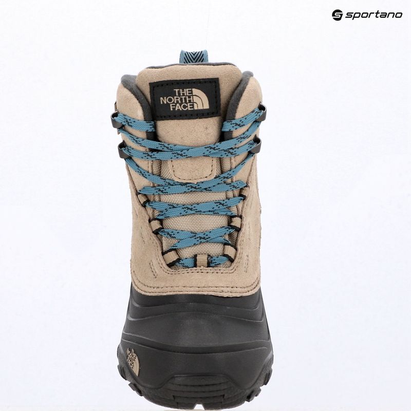 Dětské sněhule The North Face Chilkat V Lace Wp timeless taupe/pale teal 15