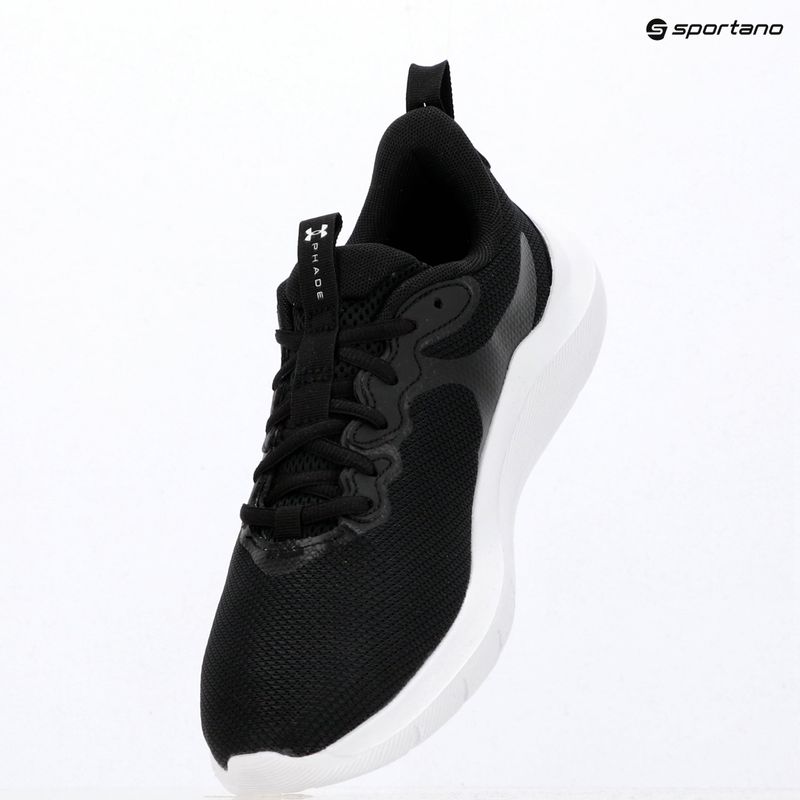 Pánské běžecké boty Under Armour Phade RN 4 black/black/white 14