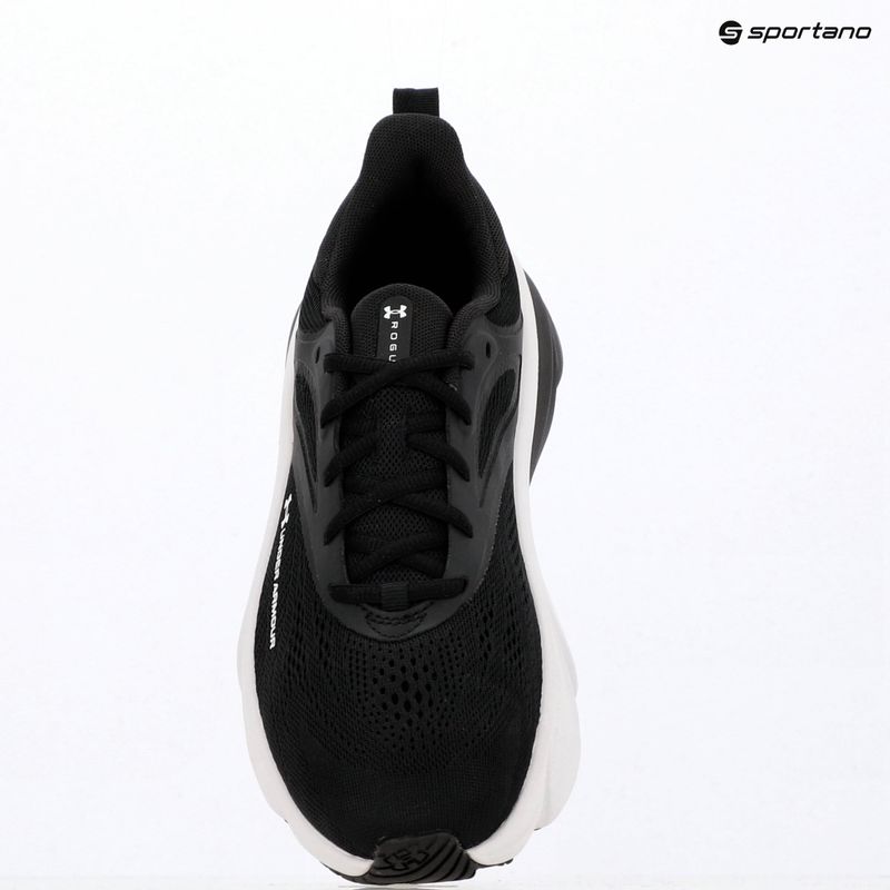 Pánské běžecké boty Under Armour Rogue 6 black/black/white 11