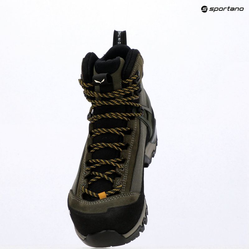 Pánské vysokohorské boty Salewa MTN Trainer 3 Tech Mid GTX faded green/forest night 15
