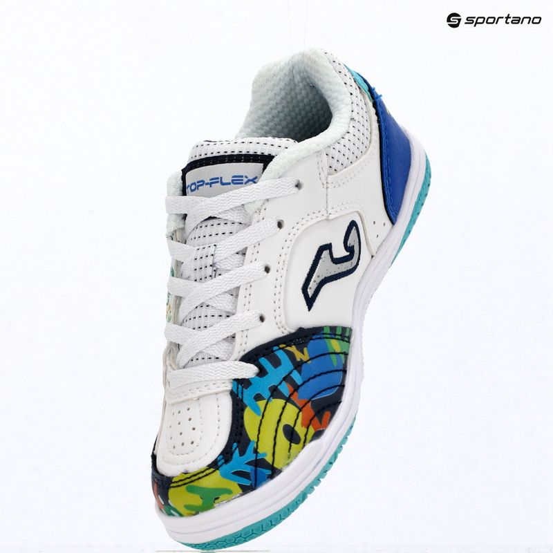Dětské kopačky Joma Top Flex Jr IN white 14