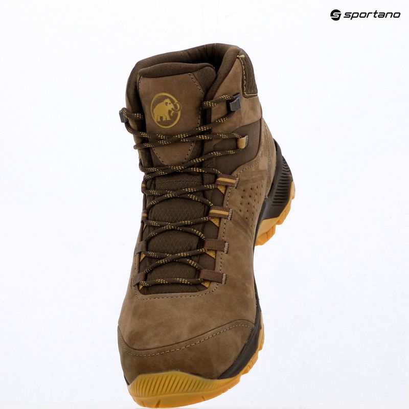 Turistické boty Mammut Mercury IV Mid GTX Men moor/amber green 18