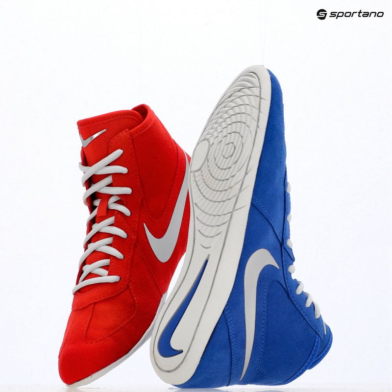 Zápasnické boty Nike Footsweep 2 hyper royal/metallic silver 9