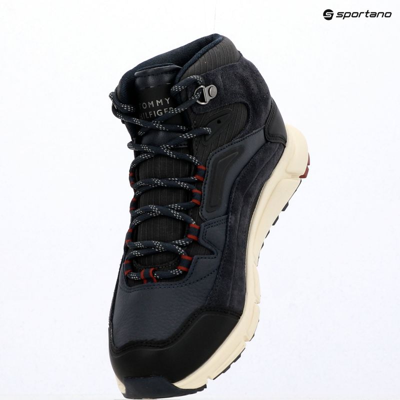 Pánské boty Tommy Hilfiger Mix Chuk Waterproof navy blue 9