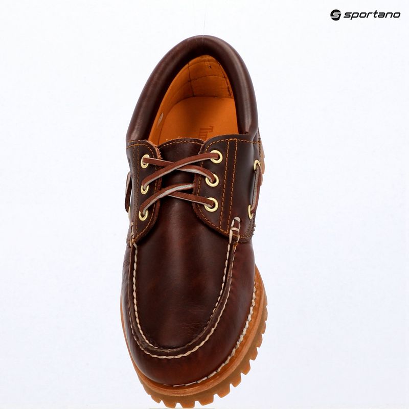 Pánské boty Timberland Authentics 3 Eye Classic burgundy 9