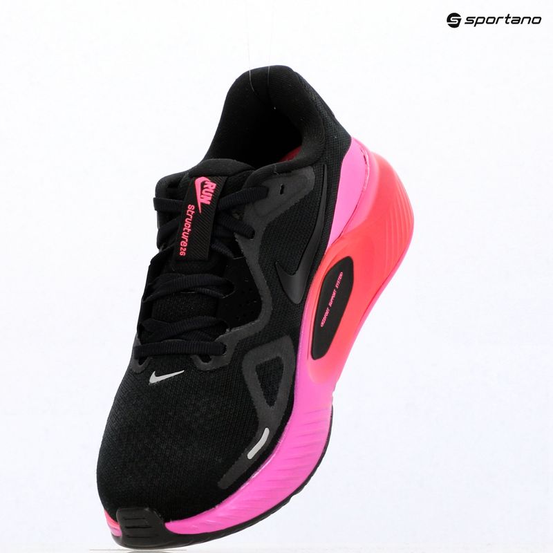 Dámské běžecké boty Nike Structure 26 black/hyper pink/laser crimson/black 13