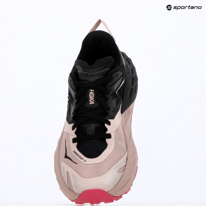 Dámské běžecké boty HOKA Speedgoat 7 black/pink opal 17