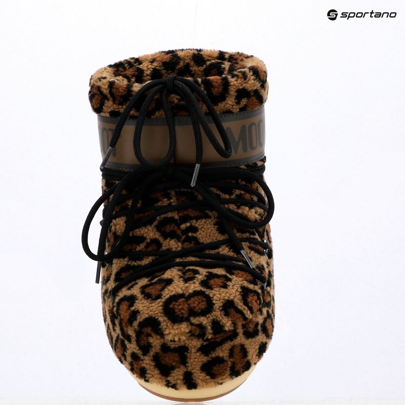 Dámské sněhule Moon Boot Icon Low Fleece Leopard cognac/cocoa 11