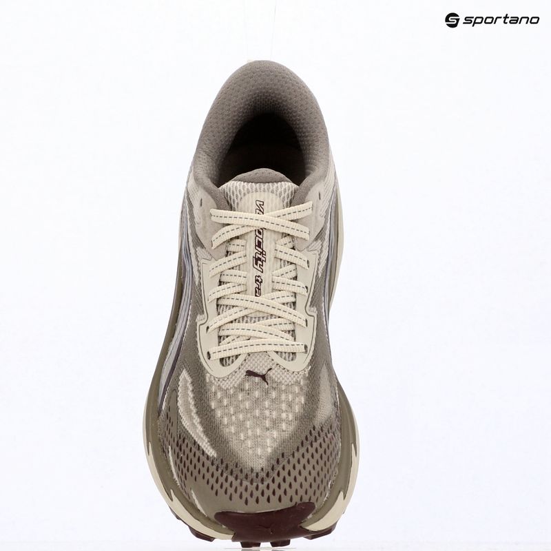Dámské běžecké boty Puma Velocity NITRO Trail silver fog/ruby 14