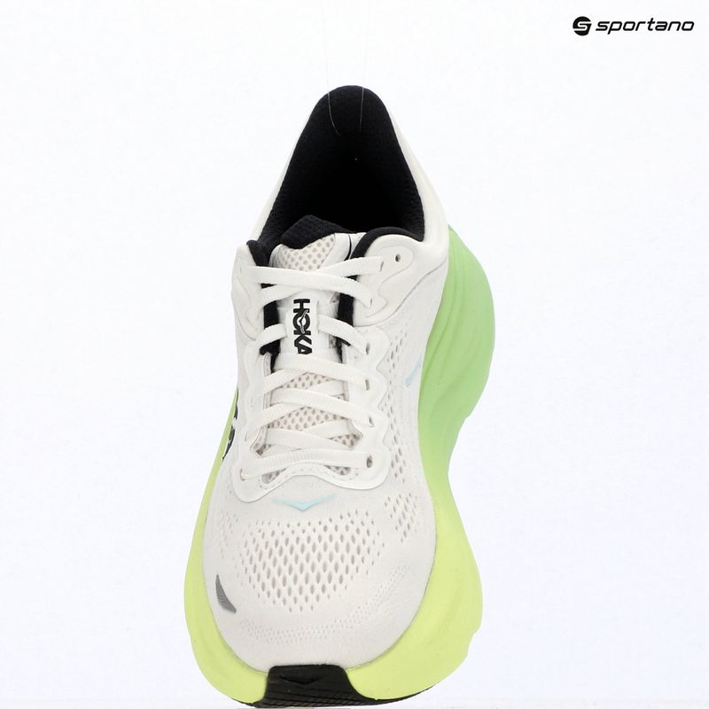 Dámské běžecké boty HOKA Bondi 9 white/tart apple 15