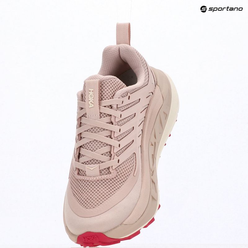 Dámské běžecké boty HOKA Stinson 8 pink opal/alabaster 18