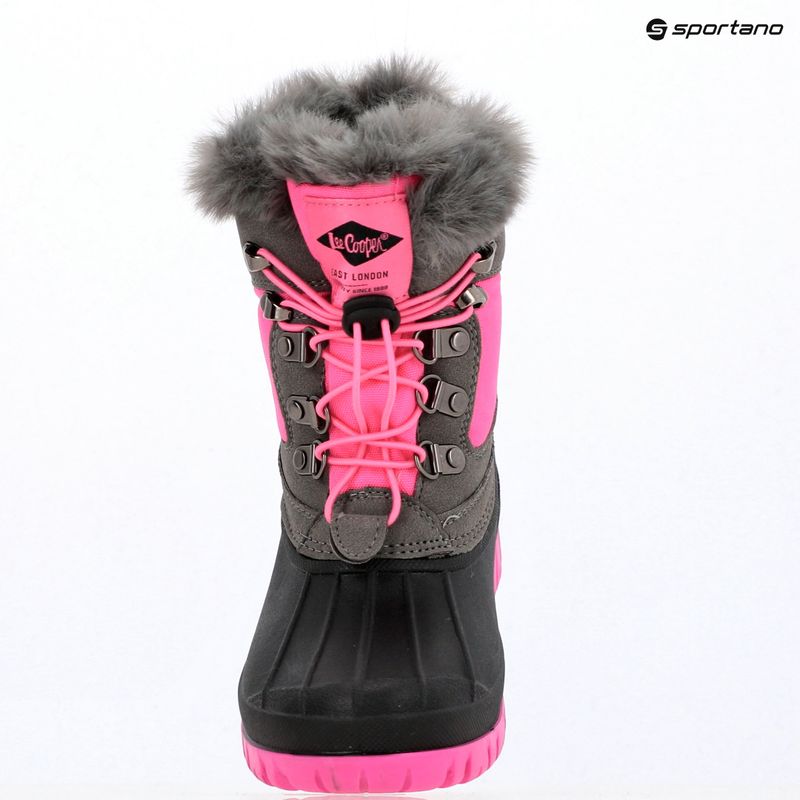 Dětské sněhule Lee Cooper LCJ-26-44-4570K fuchsia 11