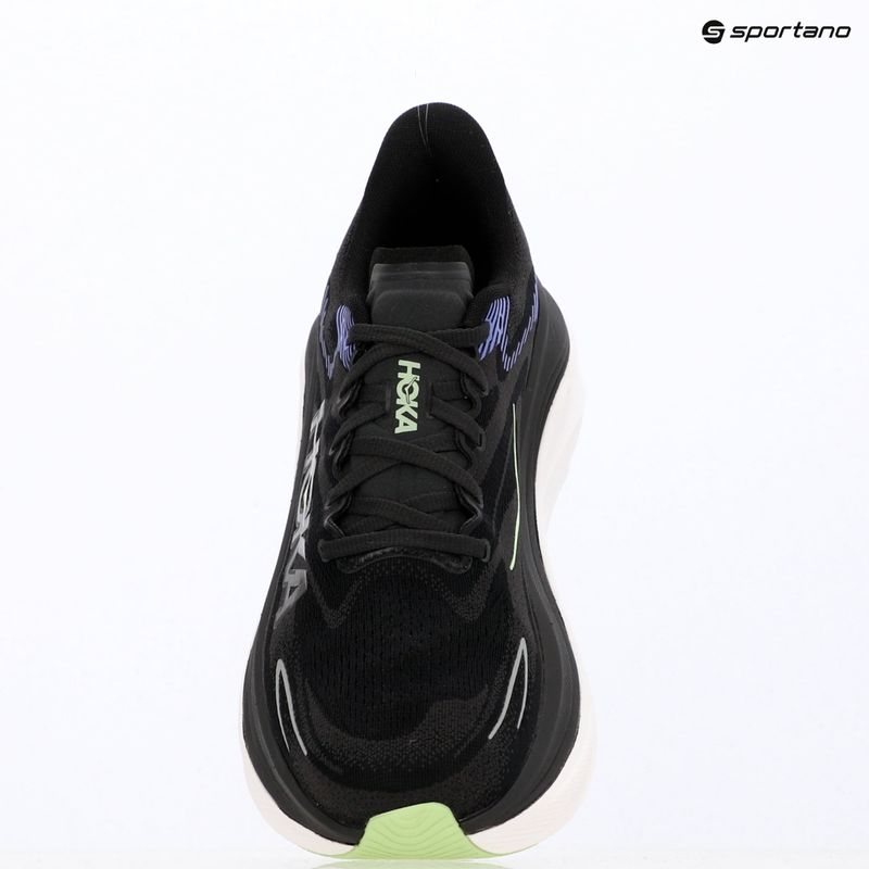 Pánské běžecké boty HOKA Skyward X 2 carbon black/neon nebula 18