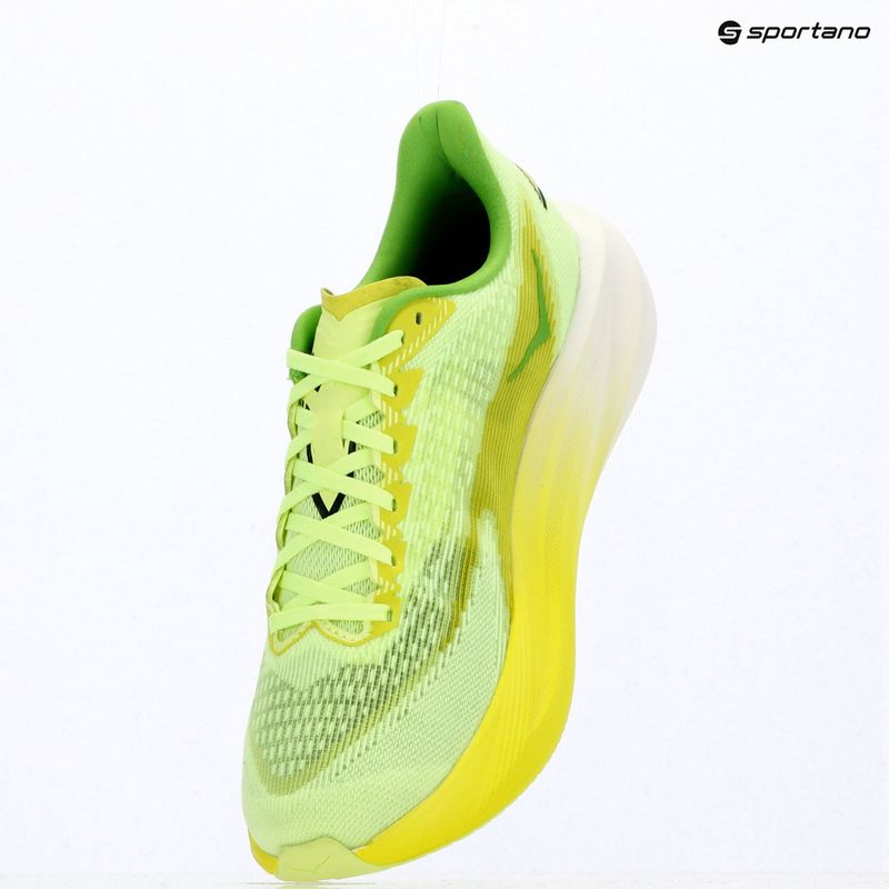 Pánské běžecké boty HOKA Mach 7 neon yuzu/hoka citrus 18