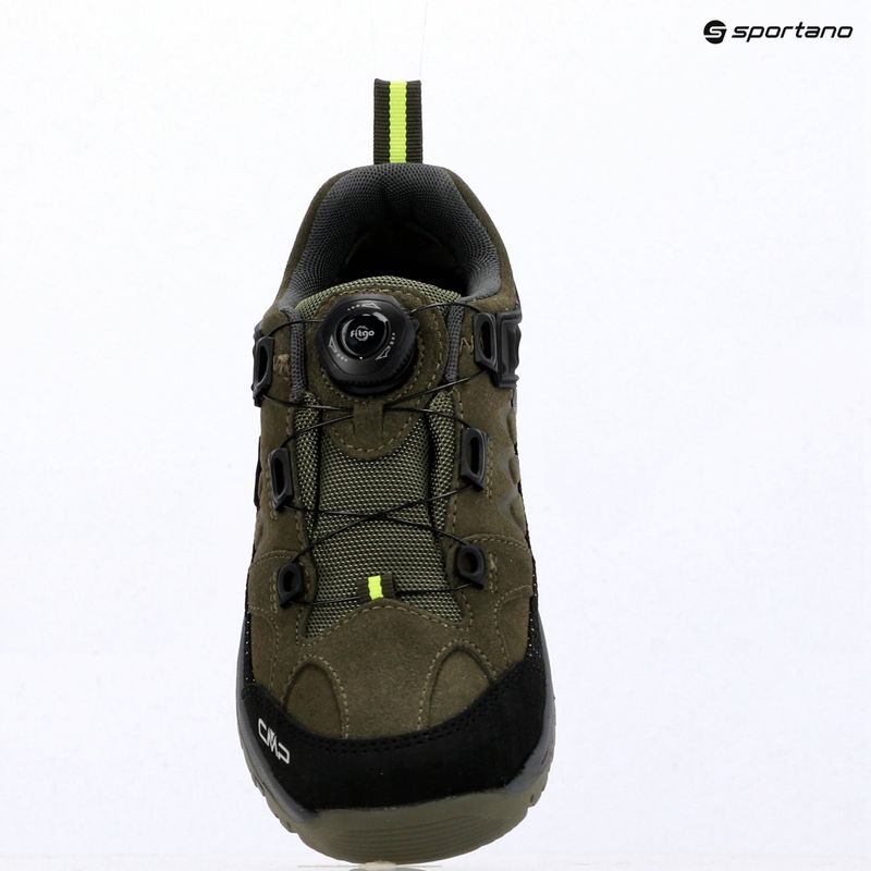Dětské trekové boty CMP Kiruna Low FitGo Waterproof olive 13