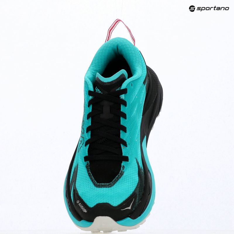 Dámské běžecké boty HOKA Mafate 5 black/electric aqua 17