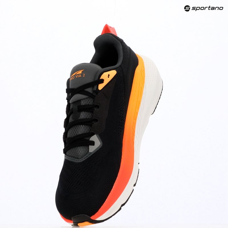 Pánské běžecké boty Altra FWD Via 2 black/orange pop/coral 13