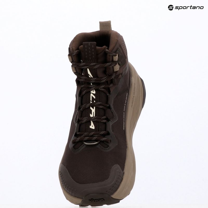 Pánské běžecké boty Altra Olympus 7 Mid GTX chocolate brown/brown 13