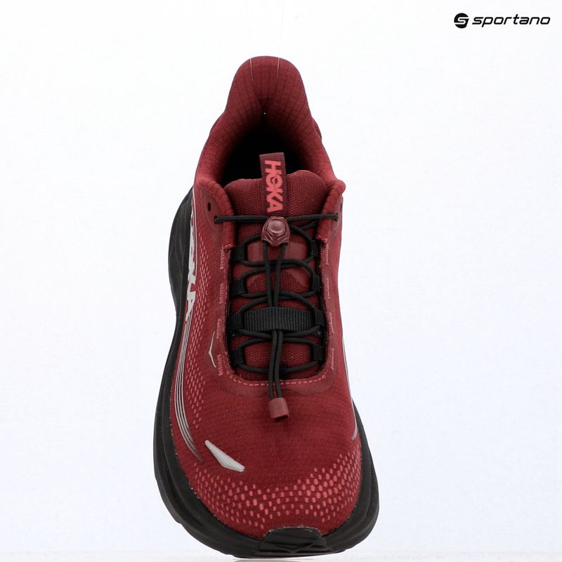 Pánské běžecké boty HOKA Clifton 11 GTX varsity burgundy/carbon black 18