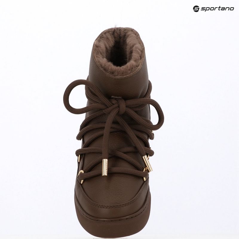 Dámské sněhule INUIKII Full Leather dark brown 11