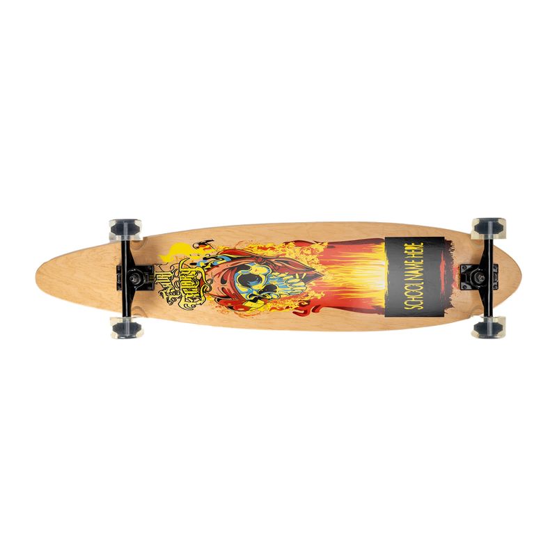 Mechanics longboard Speedy 40x9 Wood PW black 507