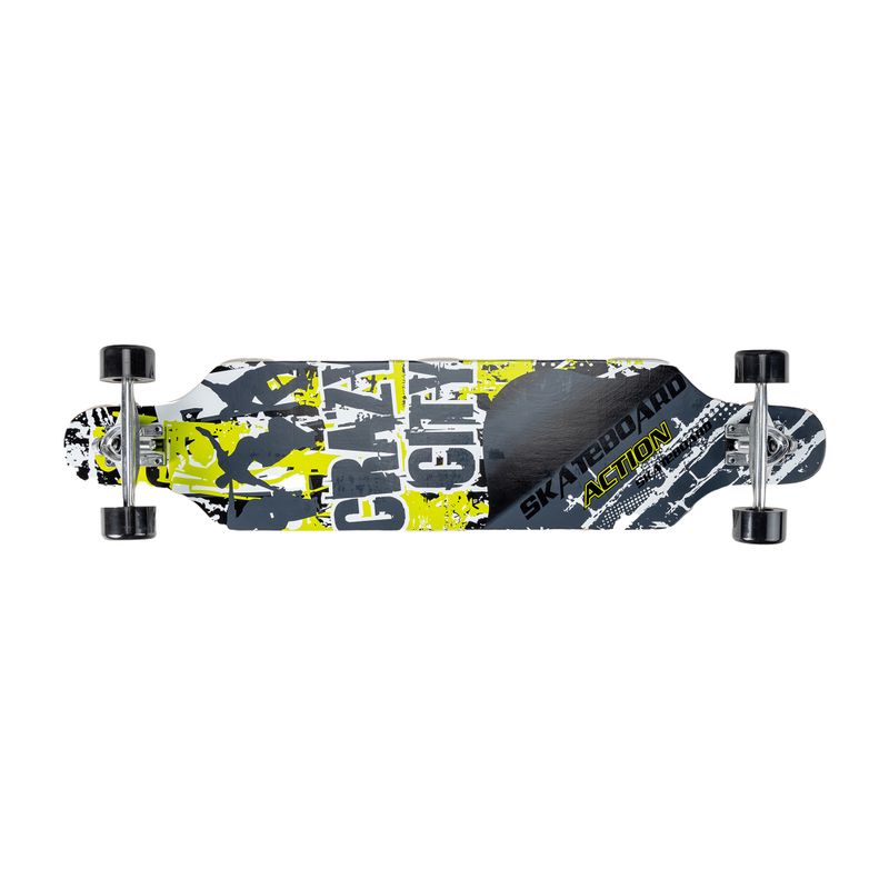 Mechanics longboard Crossy 40x9 PW black 828