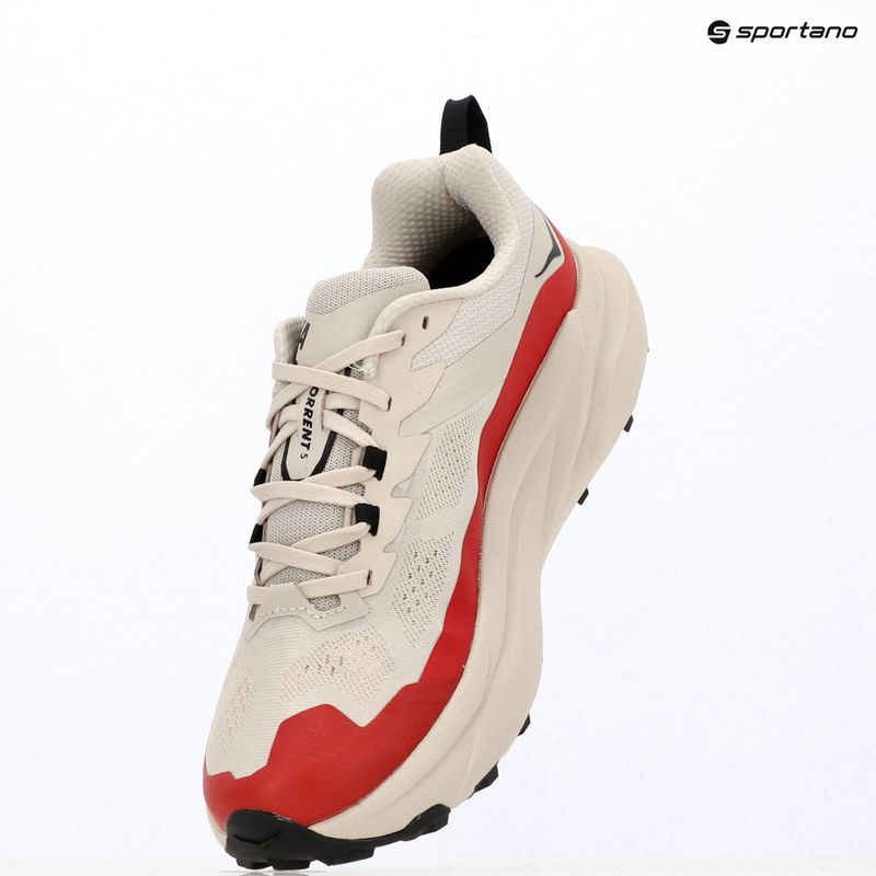Pánské běžecké boty HOKA Torrent 5 river rock grey/red agate 18