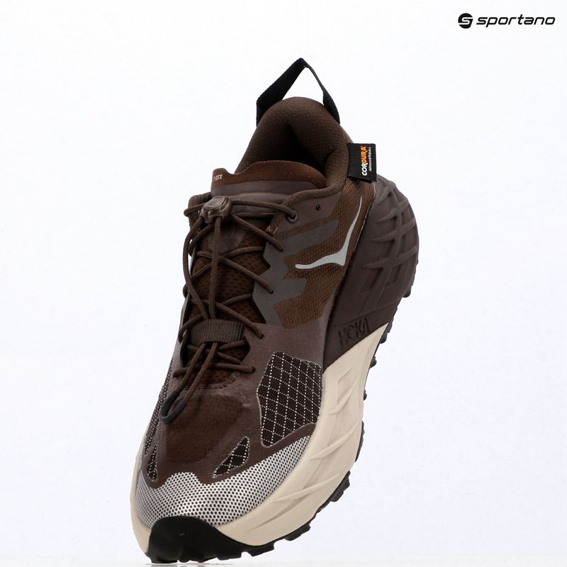 Pánské běžecké boty HOKA Speedgoat 7 GTX Wide spiced chocolate/river rock grey 18