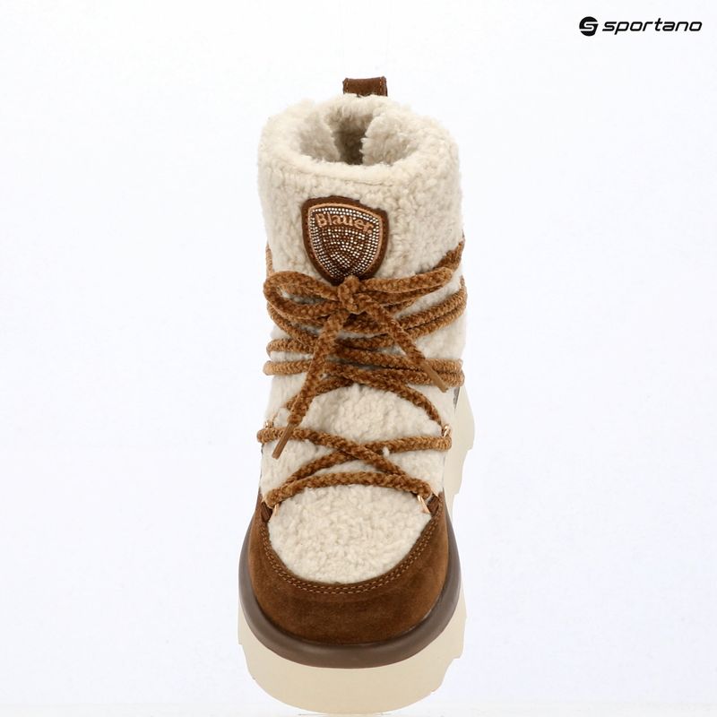 Dámské sněhule Blauer USA F6DOYLE01 cream/brown 11