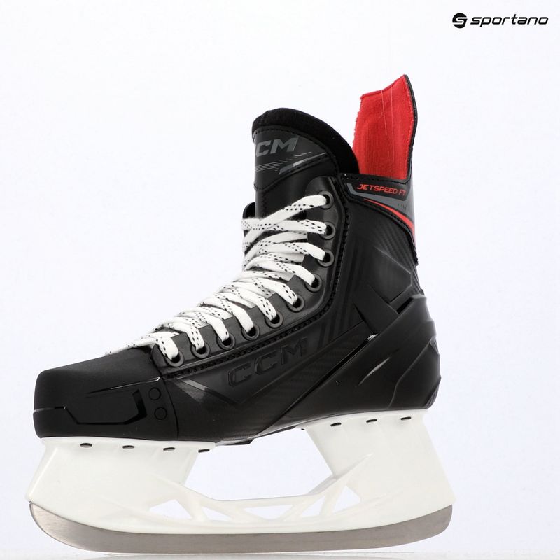 Hokejové brusle CCM JetSpeed FT SR Regular black 10