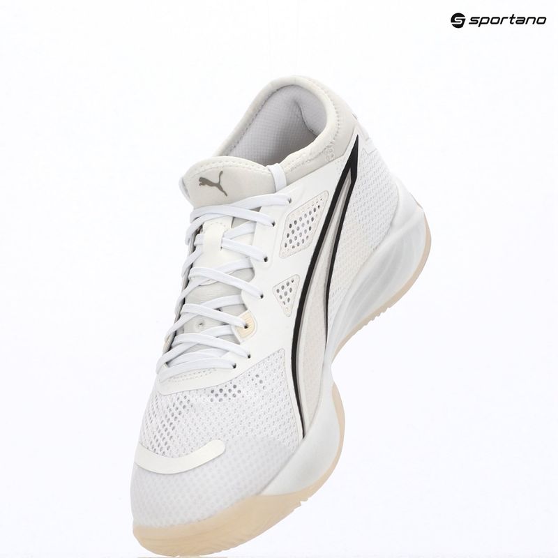 Pánské házenkářské boty PUMA Accelerate Pro 5 white 9