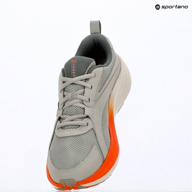 Pánské běžecké boty Under Armour Assert 11 titanium/summit white/outrageous orange 9