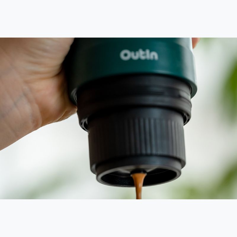 Přenosný kávovar OutIn Nano Portable Espresso outi teal 7