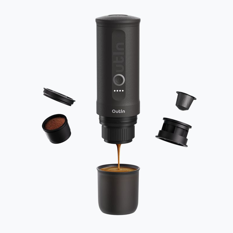 Přenosný kávovar OutIn Nano Portable Espresso space grey 2