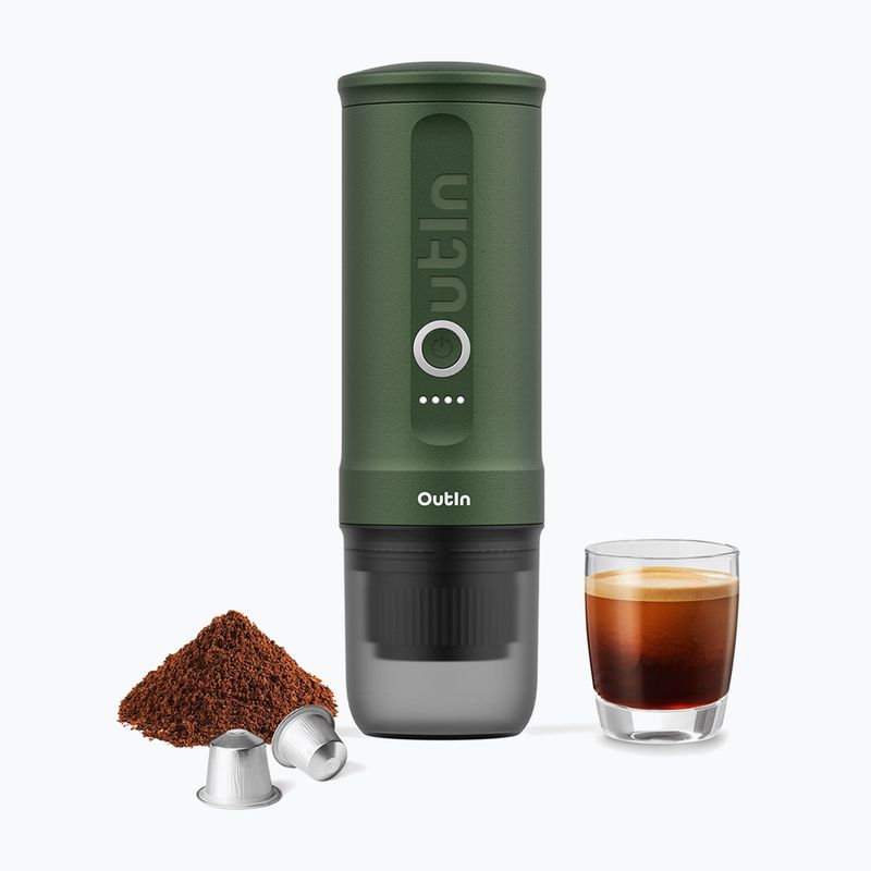 Přenosný kávovar OutIn Nano Portable Espresso forest green 3