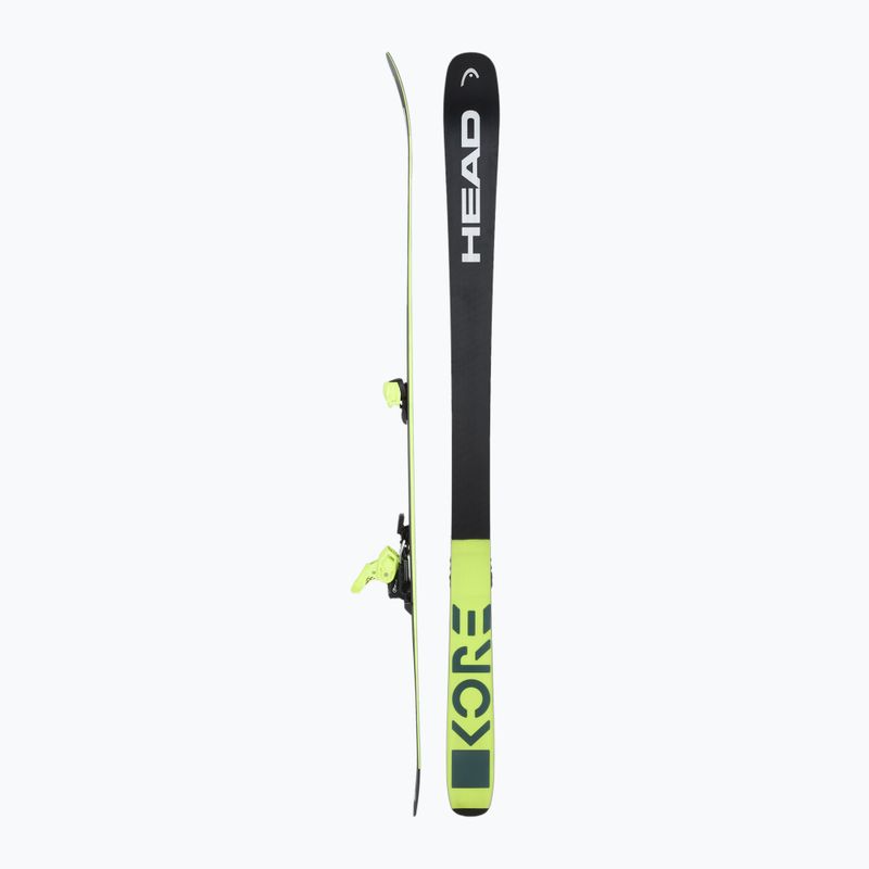 Sjezdové lyže HEAD Kore 93 + vázání Attack 14 GW yellow/anthracite 2