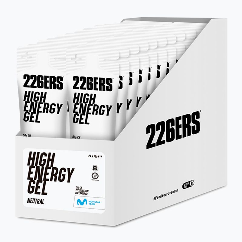 226ERS Sada vysoce energetických gelů 24 ks. x 76 g neutrální
