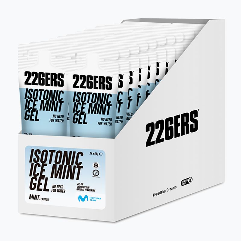 226ERS Sada energetických gelů Isotonic Ice 24 ks. x 68 g máta