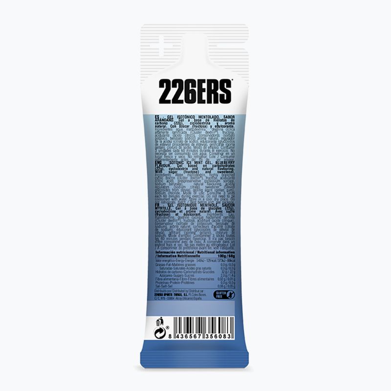 226ERS Sada energetických gelů Isotonic Ice 24 ks. x 68 g borůvka/máta 3